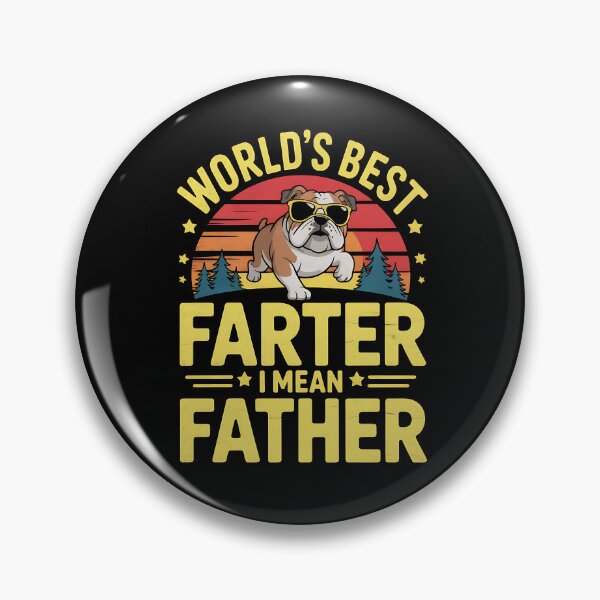 Item preview, World's Best Farter I Mean Father Fathers Day Funny Dad Dog designed and sold by BakeryDozen.