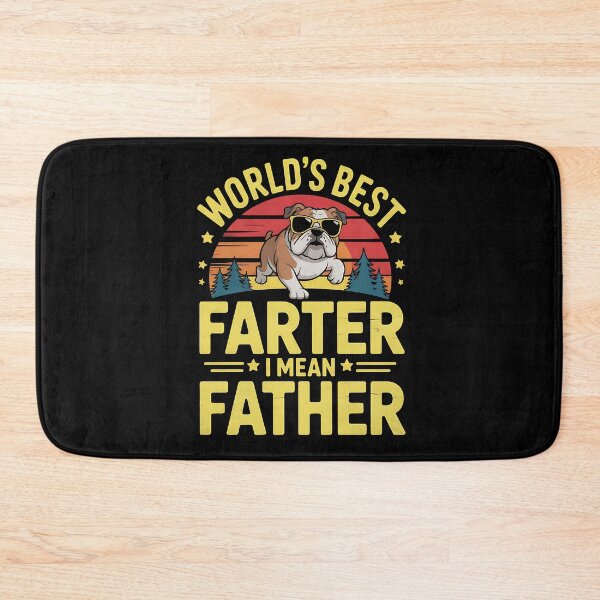 Item preview, World's Best Farter I Mean Father Fathers Day Funny Dad Dog designed and sold by BakeryDozen.