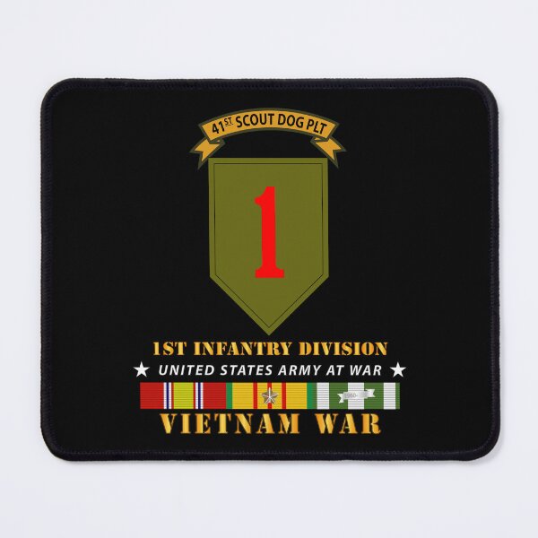 Item preview, Army - 41st Scout Dog Platoon 1st Infantry Div wo Top w VN SVC designed and sold by Military Insignia Products.