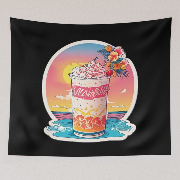Item preview, Hawaii Milkshake with Orchids by The Beach designed and sold by NautiChic.