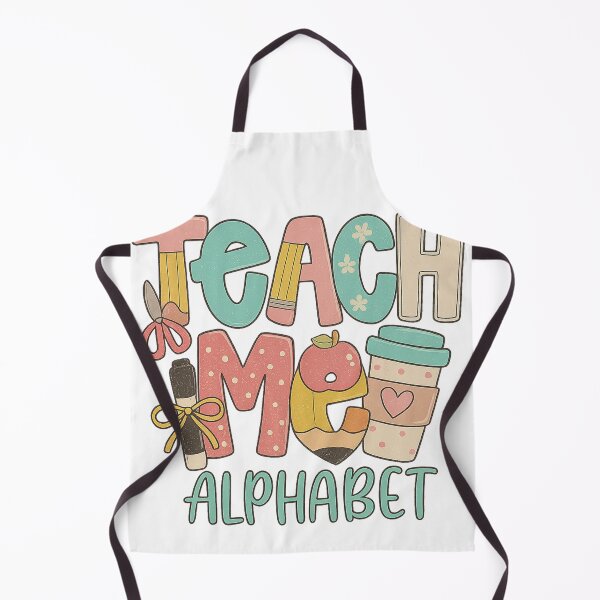 Item preview, Teaching helped me|Alphabet set dtf|thanks for teaching me|pencil alphabet|me grow teaching|teacher occupation|teacher alphabet png|doodle designed and sold by PixelBlooming.