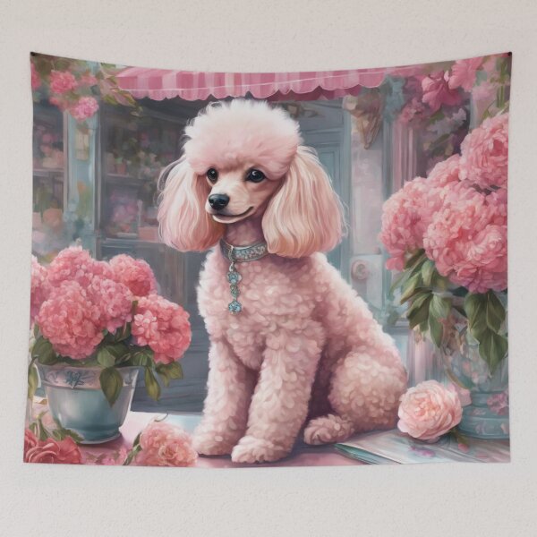 Item preview, Flowery Shopfront Charm designed and sold by Wags & Tails.
