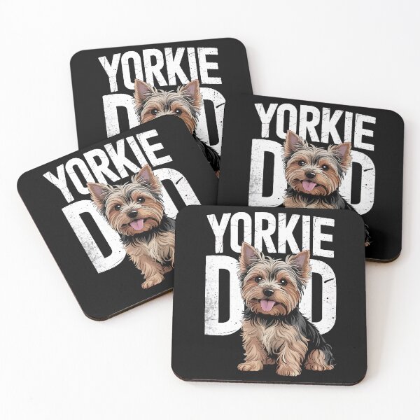 Item preview, Yorkie Dad Father's Day Dog Lover Yorkshire Terrier Dog Dad designed and sold by BakeryDozen.