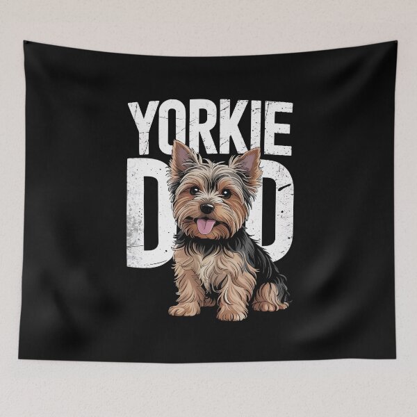 Item preview, Yorkie Dad Father's Day Dog Lover Yorkshire Terrier Dog Dad designed and sold by BakeryDozen.