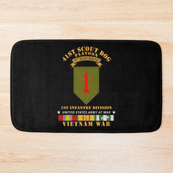 Item preview, Army - 41st  Scout Dog Platoon 1st Infantry Division w VN SVC designed and sold by Military Insignia Products.