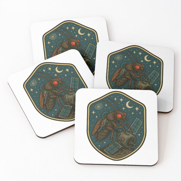 Item preview, Astro Roach: Satellite Hacker from Space designed and sold by Papurica.