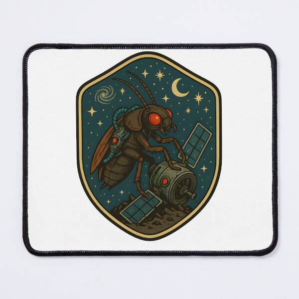 Item preview, Astro Roach: Satellite Hacker from Space designed and sold by Papurica.