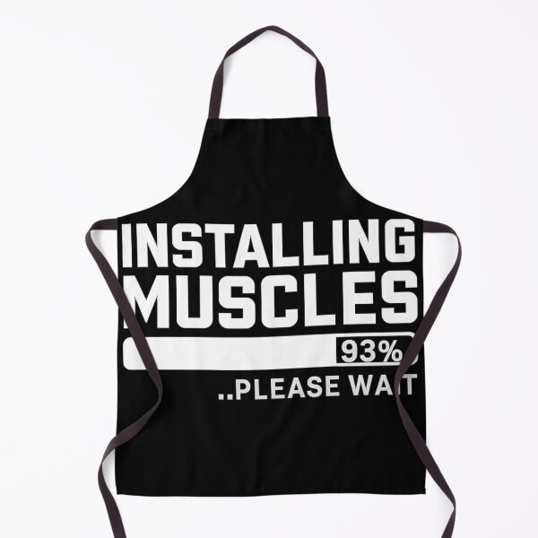Item preview, Installing Muscles 93% - Tech-Inspired Workout Progress Quote designed and sold by haitrieuic96.