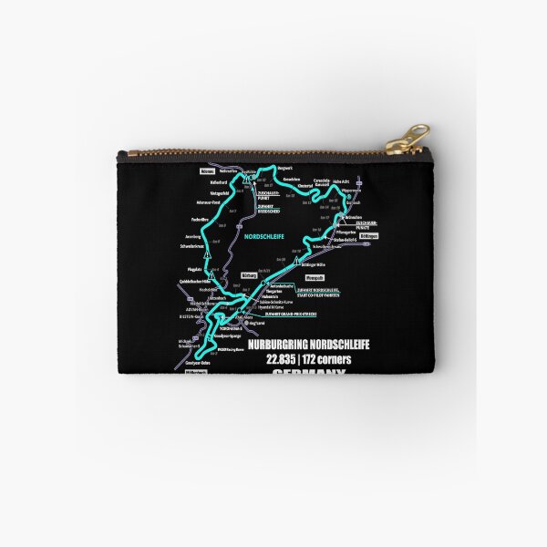 Item preview, Nürburgring Nordschleife - Germany Track Map Photographic Blue Print funny Gifts designed and sold by RyanTee-Awesome.