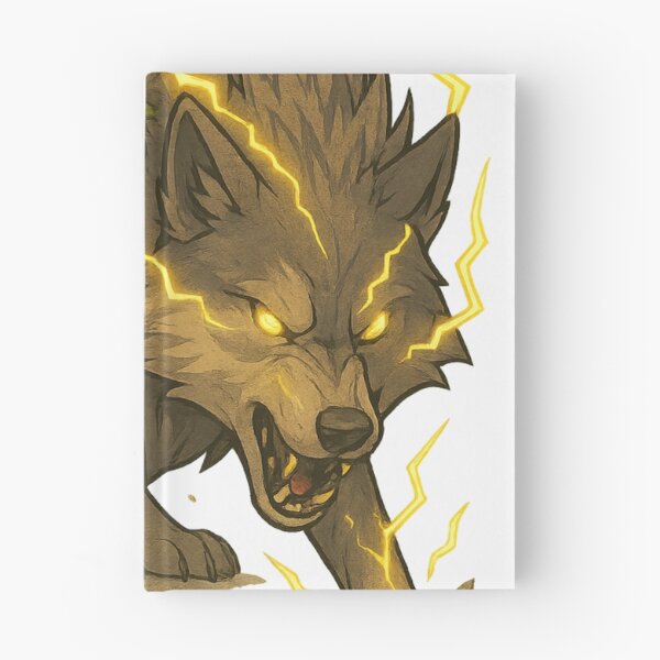 Item preview, Elemental Wolf – Lightning & Earth Fusion Beast designed and sold by ElementalBeast1.