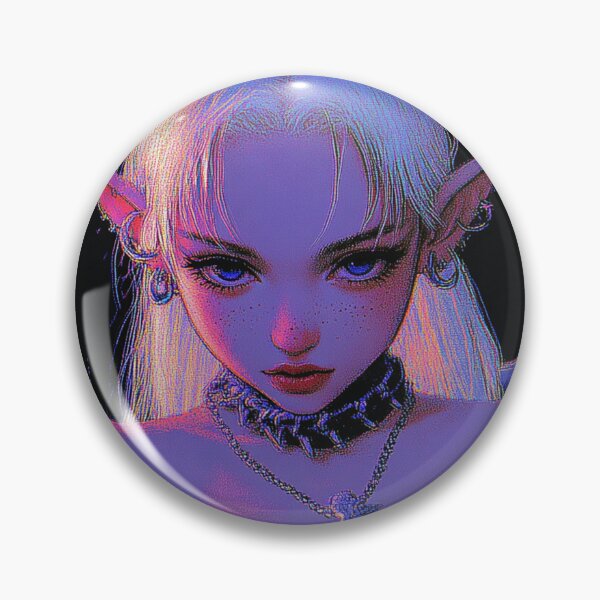 Item preview, Blonde Goth Anime Elf designed and sold by V-Fantasy.