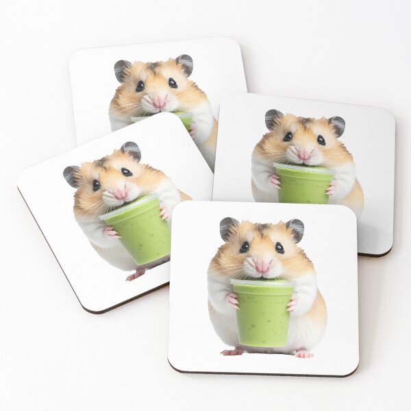 Item preview, MATCHA ME! ( with cute cute hamster ) >⩊< designed and sold by cutepid.