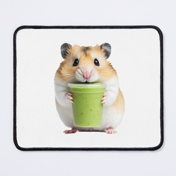Item preview, MATCHA ME! ( with cute cute hamster ) >⩊< designed and sold by cutepid.