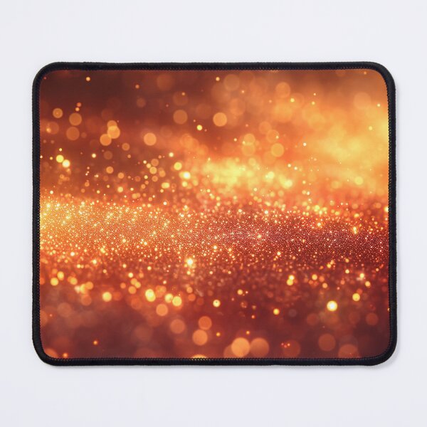 Item preview, Golden Sparkle Bokeh Background – Shimmering Glitter Light Effect designed and sold by StudioDina.