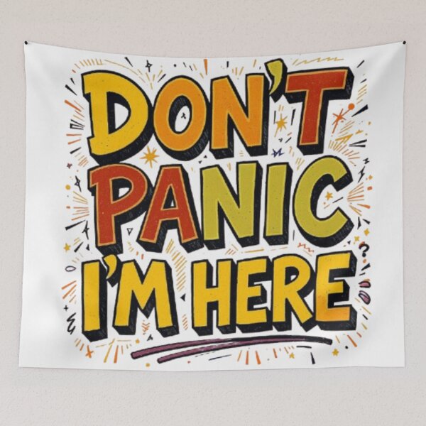 Item preview, don't panic I'm here designed and sold by polarnysmok.