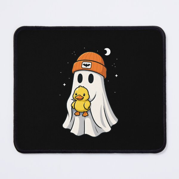 Item preview, Ghost Yellow Duck Animal Lover Halloween Beenie Hat Boys Girls designed and sold by rafaeltto.