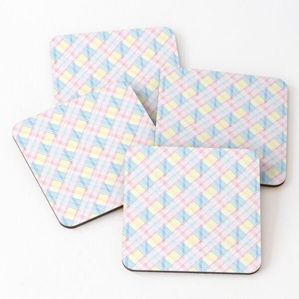 Item preview, Pastel Rainbow Plaid Pattern designed and sold by Hunzaly.