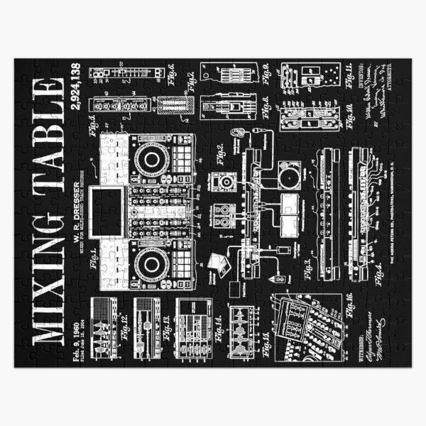 Dj Mixer wall art sticker | | Vinis Autocolantes, Papel de