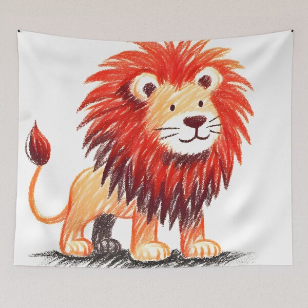 Item preview, Hand drawn Lion designed and sold by Joshuasanga76a.