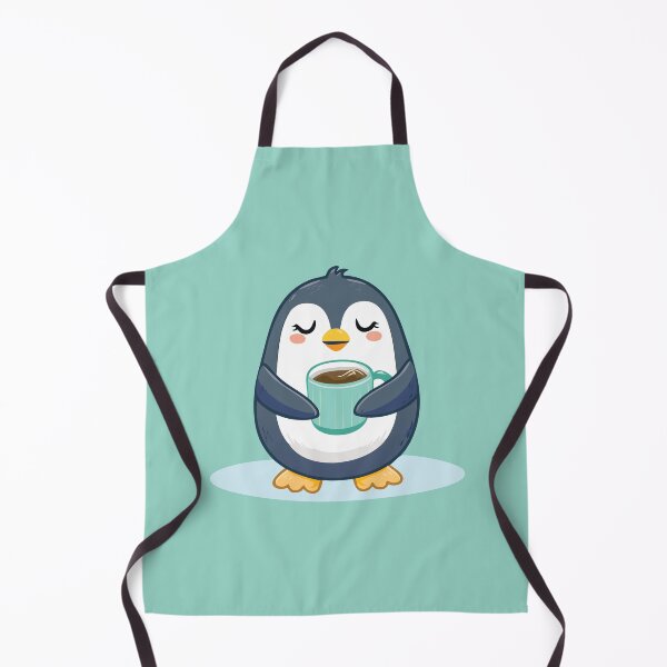 Item preview, Cozy Penguin with Coffee | Cute Warm Drink Animal | Happy Beverage Lover designed and sold by KAYJAY DESIGNS.