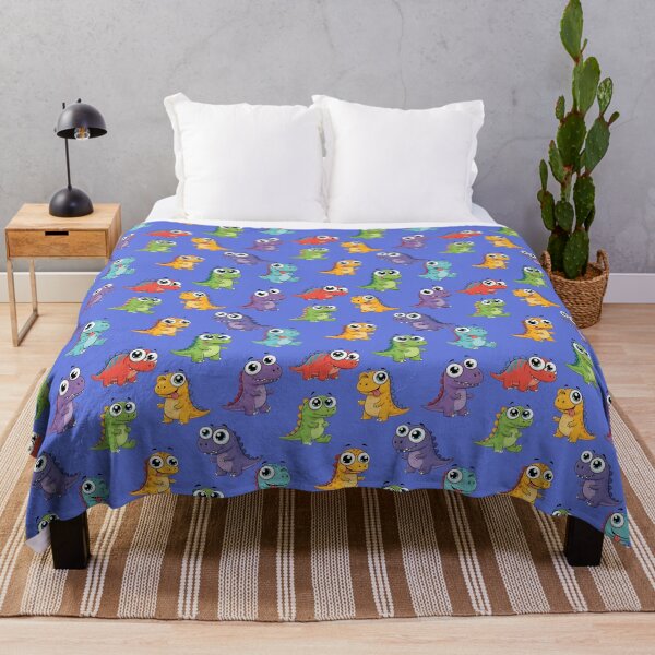Item preview, Cartoon Funny Dinosaurs Seamless Pattern designed and sold by SammerDesign.