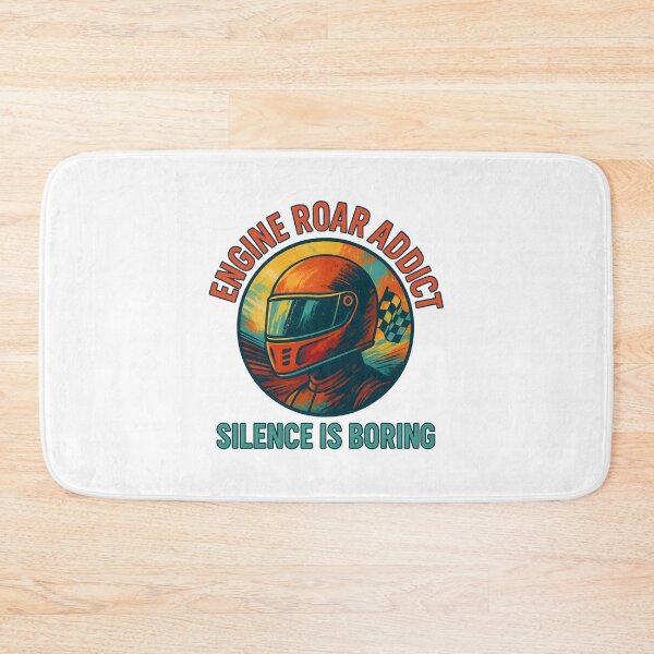 Item preview, Engine Roar Addict - Silence is Boring - Motorsport designed and sold by inkNext.