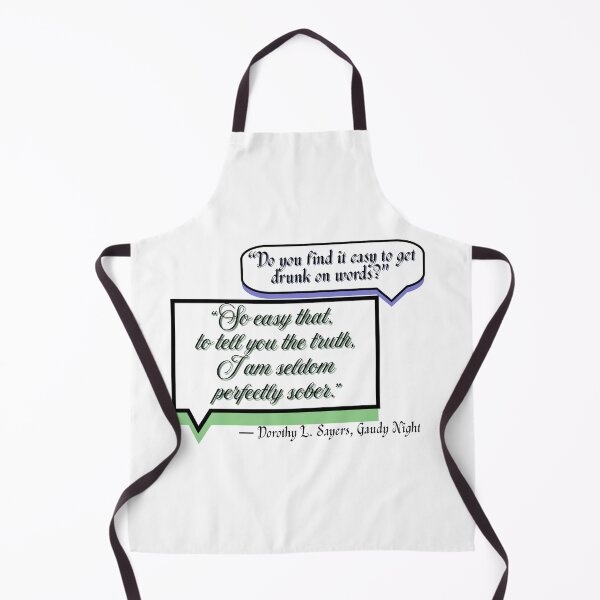 Item preview, Drunk on Words - Dorothy Sayers designed and sold by stella literarium.