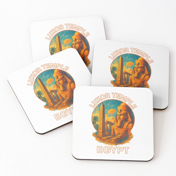 Item preview, Luxor Temple Egypt Travel Art – Ancient Egyptian Landmark designed and sold by inkNext.