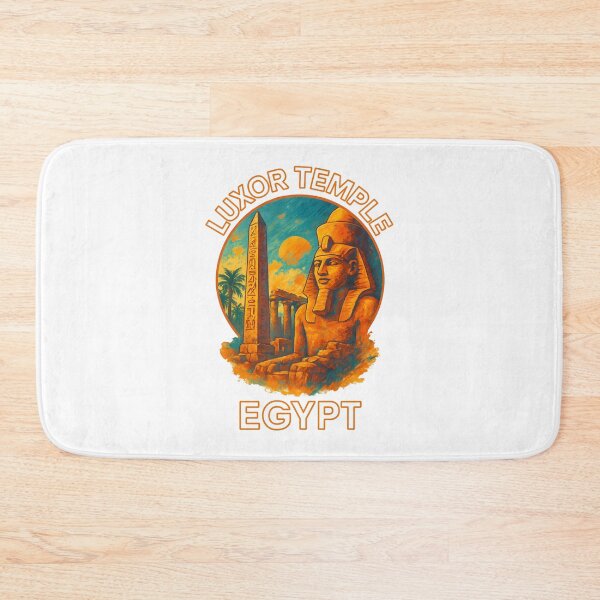 Item preview, Luxor Temple Egypt Travel Art – Ancient Egyptian Landmark designed and sold by inkNext.