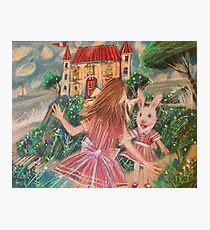 "Girls in dresses" Photographic Print