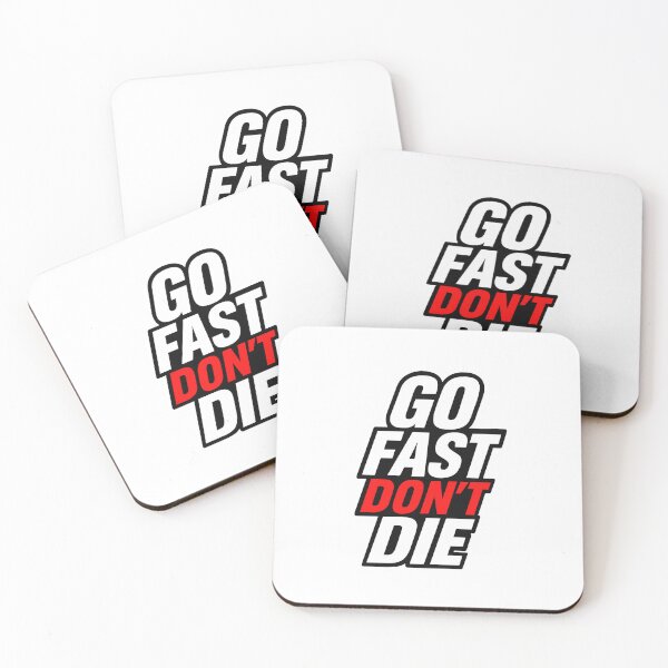 Item preview, Go fast don't die - Digital Art - Sticker designed and sold by enzoade.