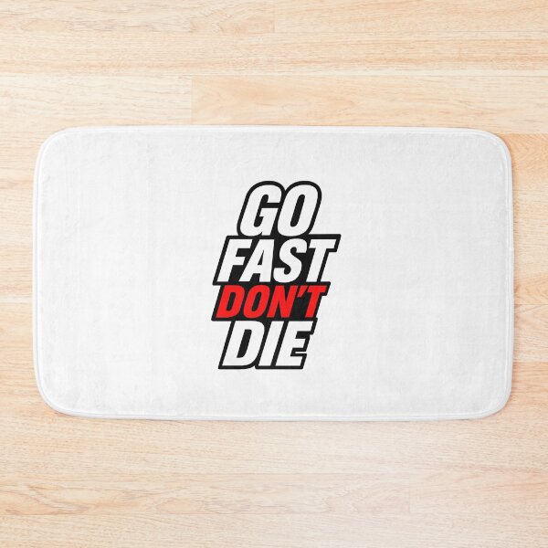 Item preview, Go fast don't die - Digital Art - Sticker designed and sold by enzoade.