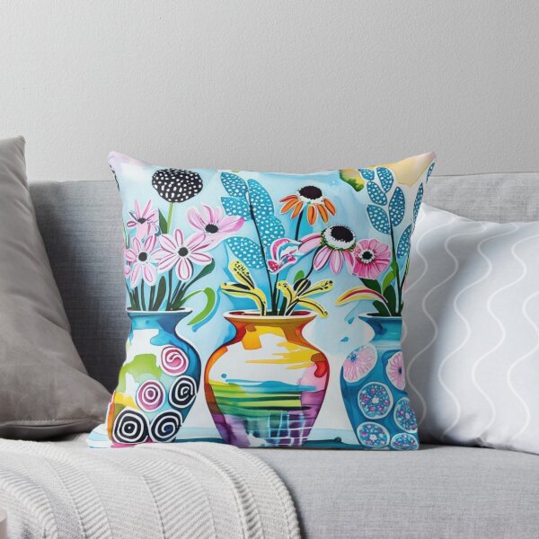 Item preview, Trio of Vases designed and sold by Annette Kavney Art.