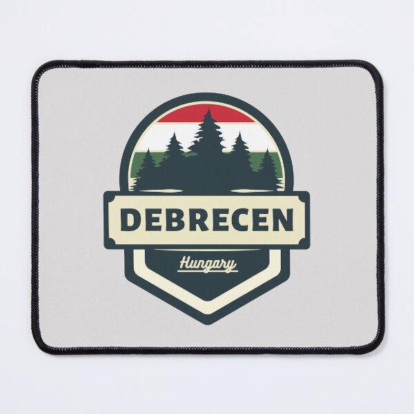 Item preview, Debrecen Hungary Retro Vintage Badge designed and sold by World Designs.