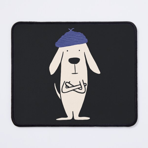 Item preview, Unimpressed dog in a hat designed and sold by SaryandSaff.