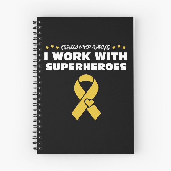 Item preview, Working with Superheroes - Childhood Cancer Awareness designed and sold by fawzimorsy.