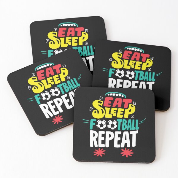Item preview, Eat. Sleep. Football. Repeat. designed and sold by Strip Tees.
