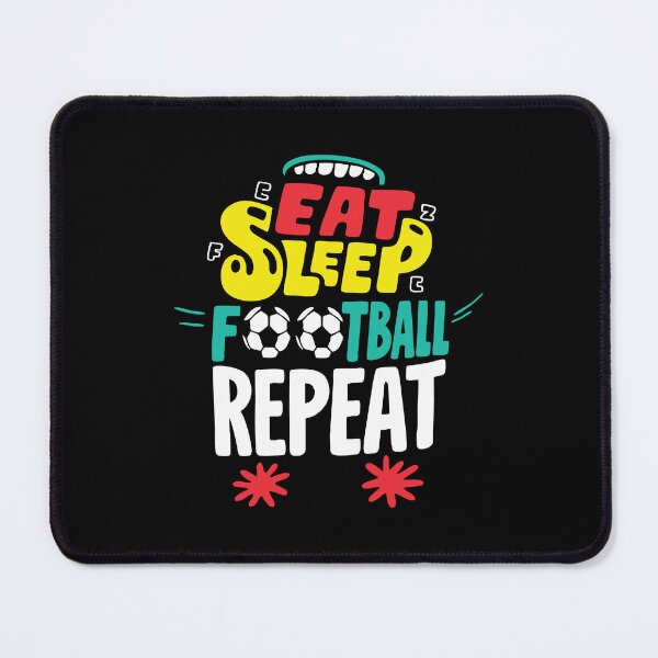 Item preview, Eat. Sleep. Football. Repeat. designed and sold by Strip Tees.