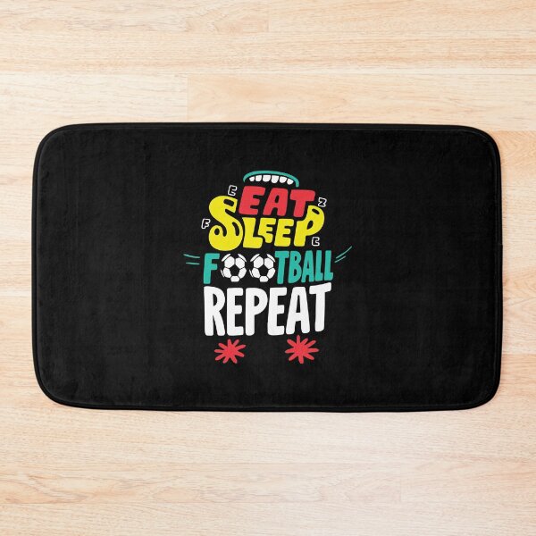 Item preview, Eat. Sleep. Football. Repeat. designed and sold by Strip Tees.