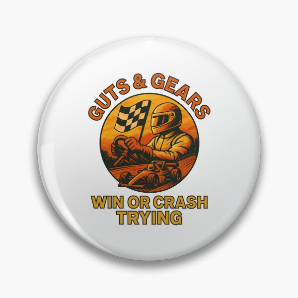 Item preview, Guts & Gears - Win or Crash Trying - Motorsport designed and sold by inkNext.