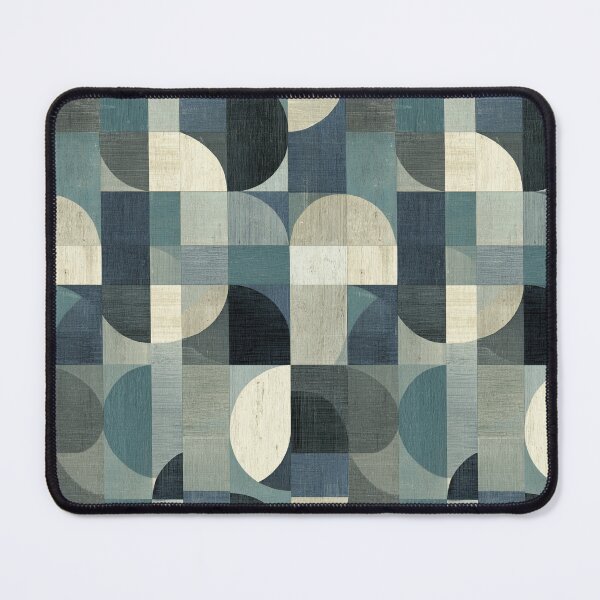 Item preview, Nordic Geometry with Soft Blue Wooden Elements designed and sold by Piotrek0001.