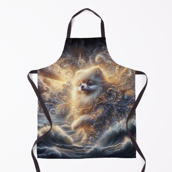 Item preview, Golden Swirlsand Stormy Seas designed and sold by Wags & Tails.