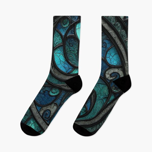 Item preview, New Zealand Māori Paua Pattern Koru Design 453 designed and sold by GrinGalore.
