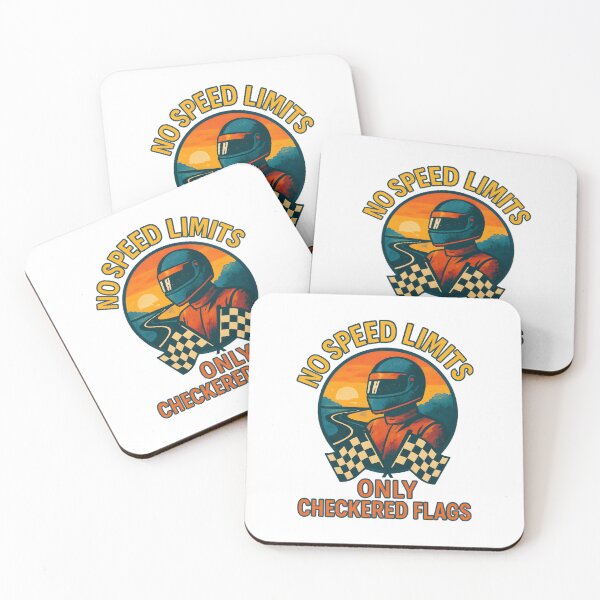 Item preview, No Speed Limits - Only Checkered Flags - Motorsport designed and sold by inkNext.
