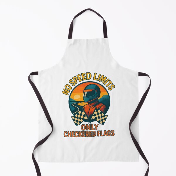 Item preview, No Speed Limits - Only Checkered Flags - Motorsport designed and sold by inkNext.