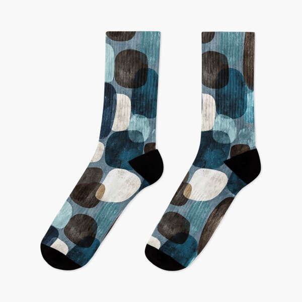 Item preview, Gentle Scandinavian Rhythm in Soft Blue Geometry designed and sold by Piotrek0001.