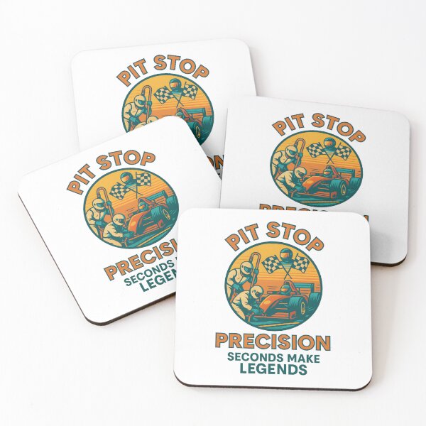Item preview, Pit Stop Precision - Seconds Make Legends - Motorsport designed and sold by inkNext.