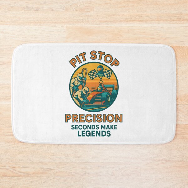 Item preview, Pit Stop Precision - Seconds Make Legends - Motorsport designed and sold by inkNext.