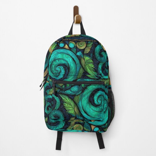 Item preview, New Zealand Māori Paua Pattern Koru Design 455 designed and sold by GrinGalore.