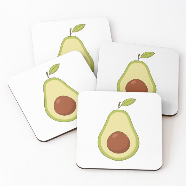 Item preview, Colorful Cute Avocado designed and sold by A-U-Design.